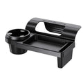 Multifunctional Car Side Door Hanging Organizer with Cup Holder Black-0